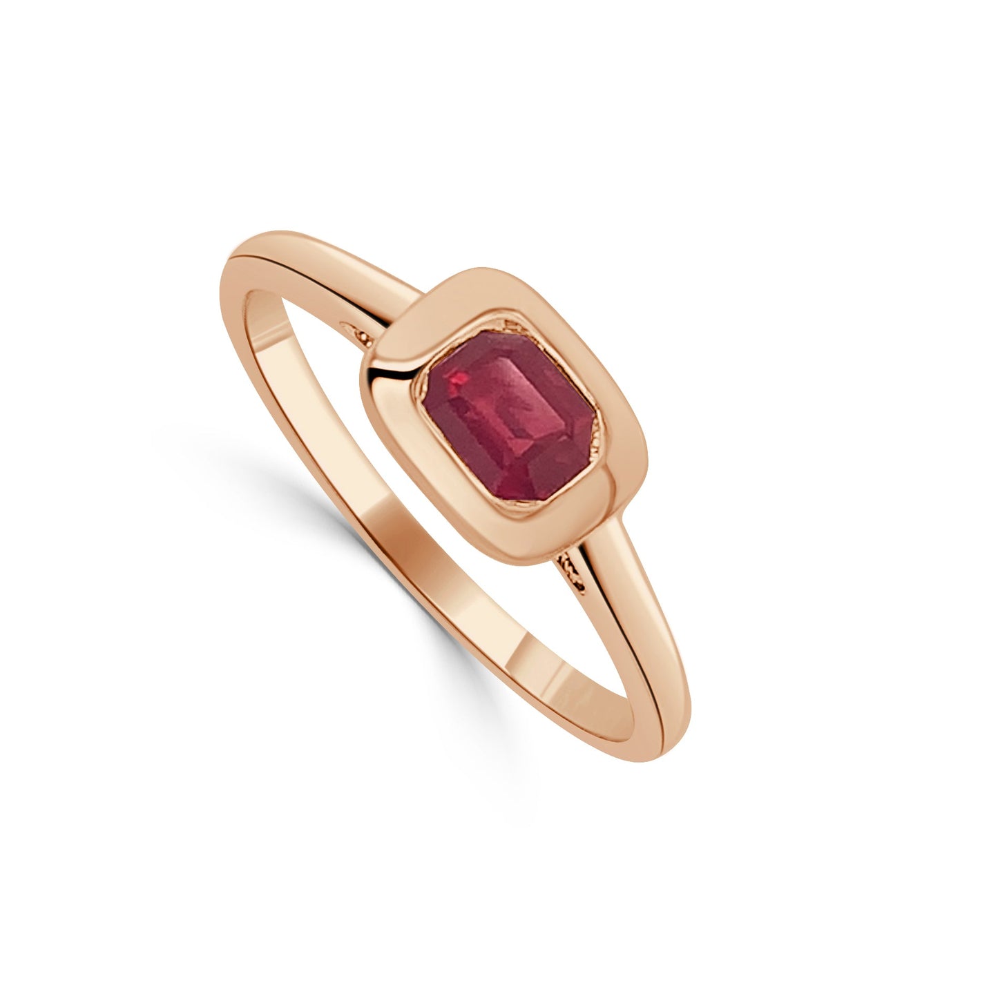 14k Gold & Ruby Ring - 0.65ct