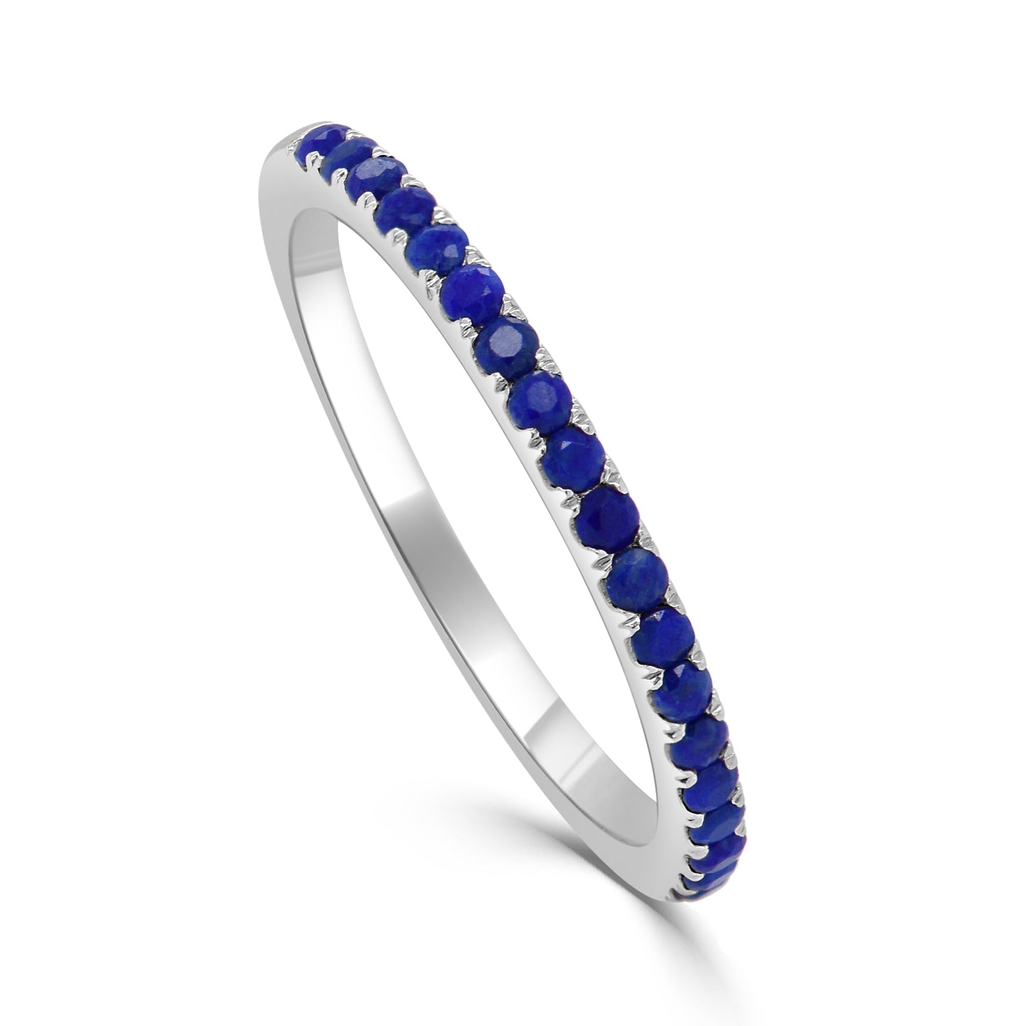 14k Gold & Birthstone Stackable Ring - 0.12ct - 0.30ct