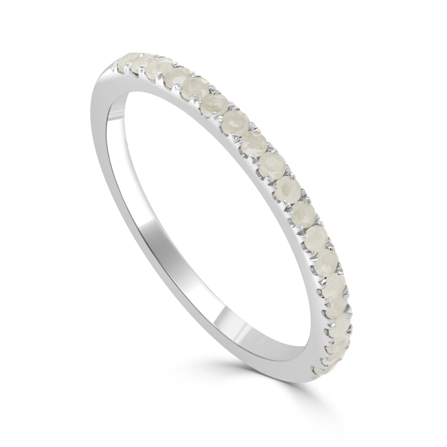14k Gold & Birthstone Stackable Ring - 0.12ct - 0.30ct