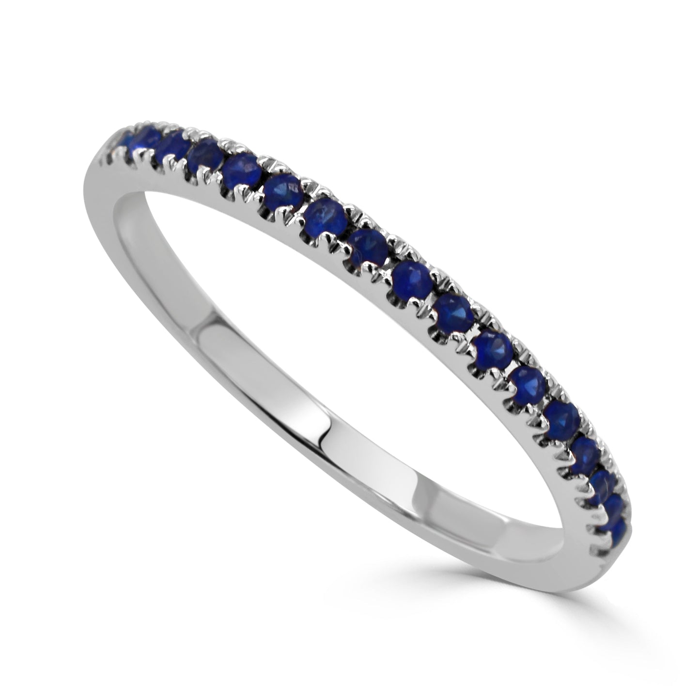 14k Gold & Birthstone Stackable Ring - 0.12ct - 0.30ct